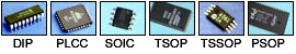 IC chip device packages 